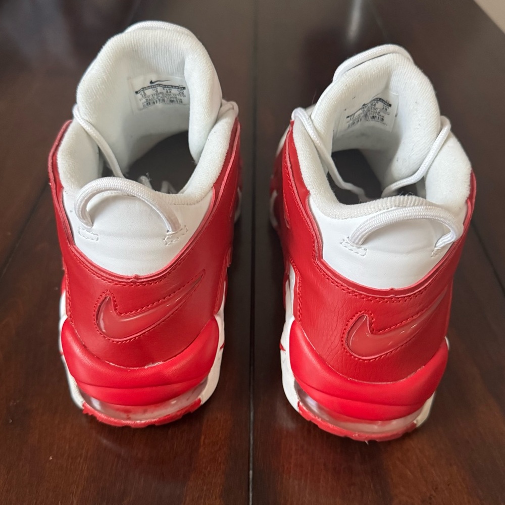 Nike Air More Uptempo Men’s 10 Varsity Red - Picture 5 of 11